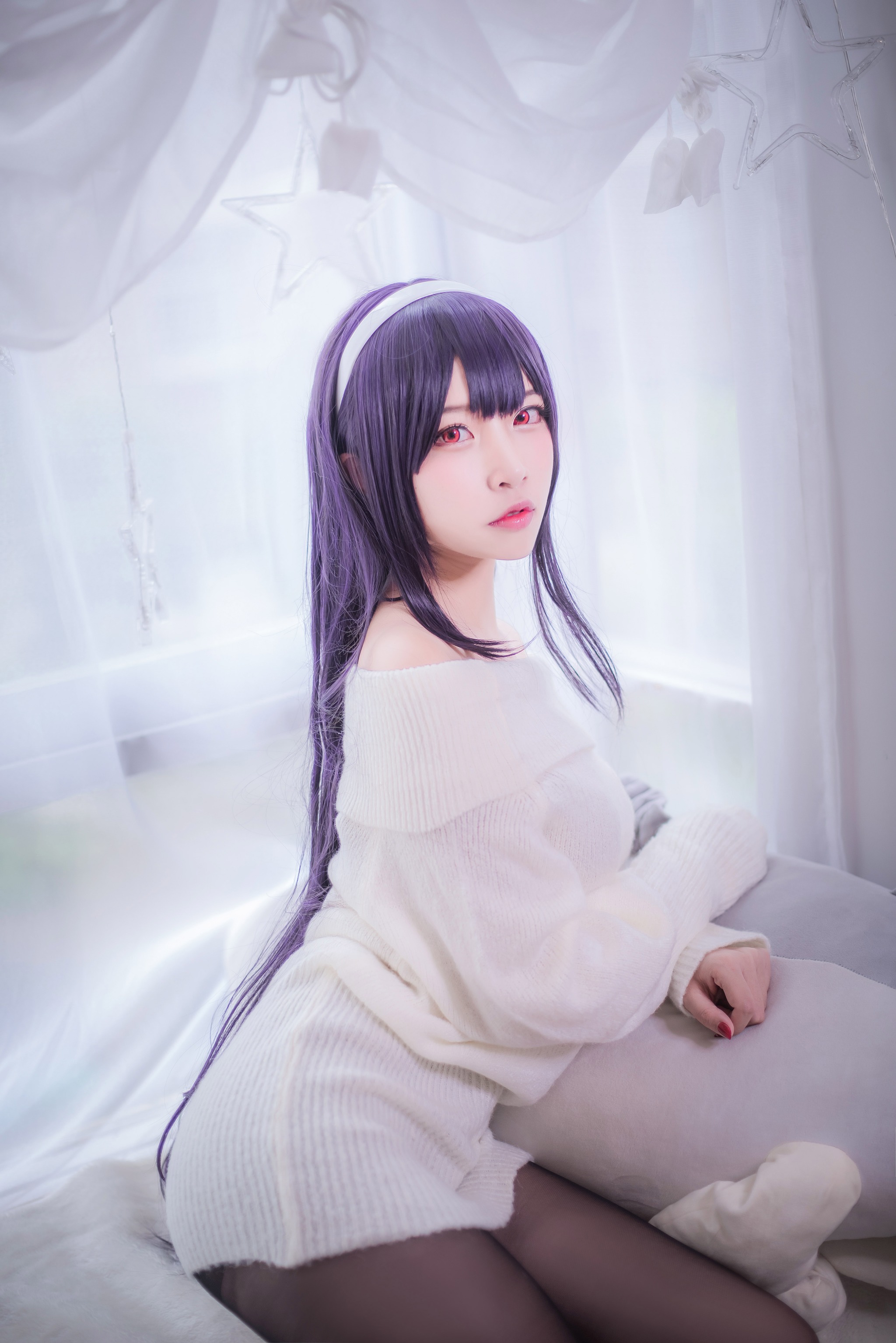 二佐Nisa - NO.074 二佐 霞之丘诗羽学姐毛衣 [47P]-XikXak